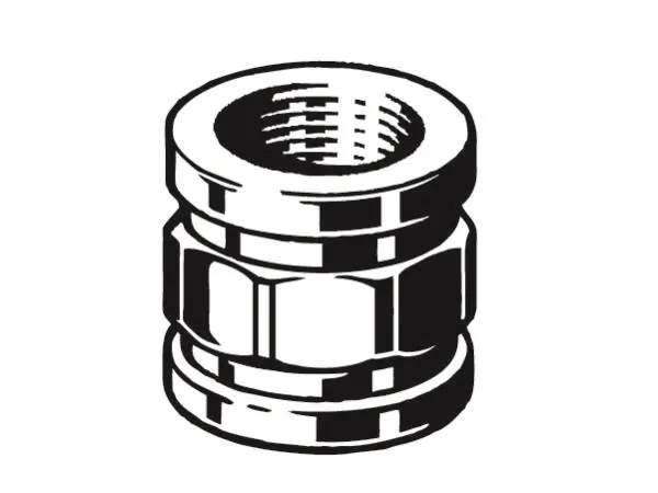 Viega Socket 1″ gunmetal