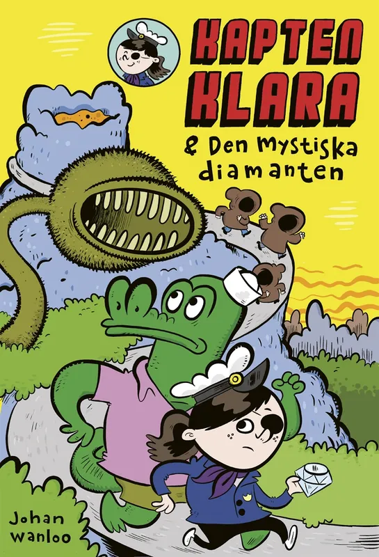 Kapten Klara & den mystiska diamanten, Ljudbok