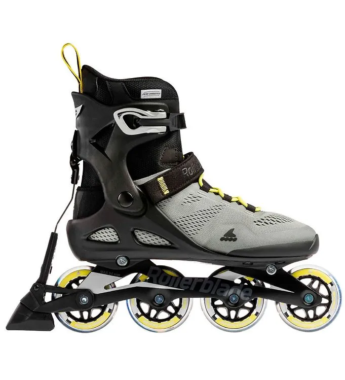 Rollerblade Rullskridskor - Macroblade - 80 ABT - Silver/Neon Gu