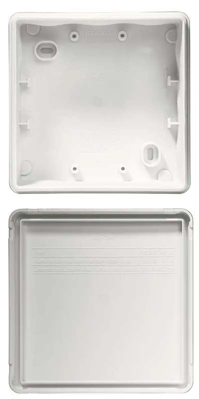 Elko Click 2 Kopplingsdosa IP55, vit 12 ingångar, 5-pack