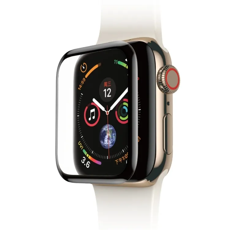 SiGN Heltäckande Skärmskydd 45mm för Apple Watch 7 / 8 / 9
