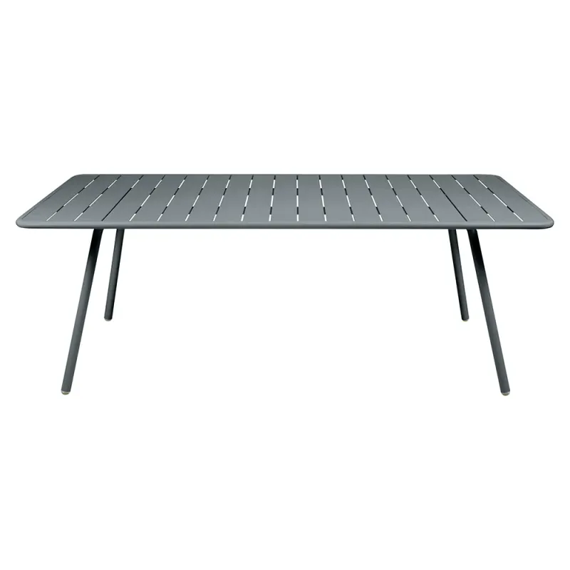 Fermob, Luxembourg matbord 100×207 cm Storm Grey
