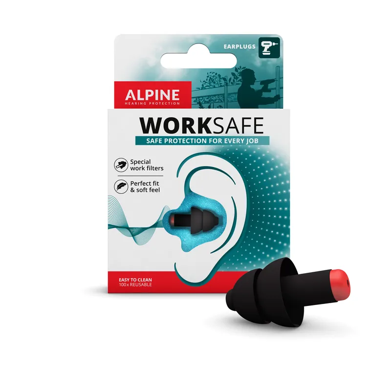Alpine WorkSafe - hörselskydd för buller på arbetet