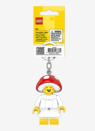 LEGO Minifigures™ Mushroom Sprite Nyckelring med LED-ljus