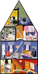 Mumin House Deco Pussel 40 Bitar