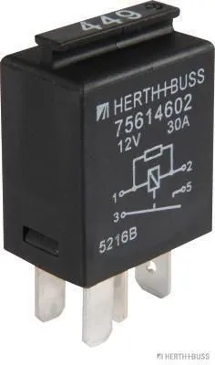Multifunktionsrelä HERTH+BUSS ELPARTS 75614602