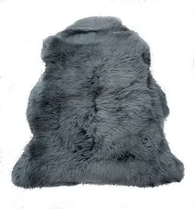 Bozz Lammskinn Långhårig, Grey