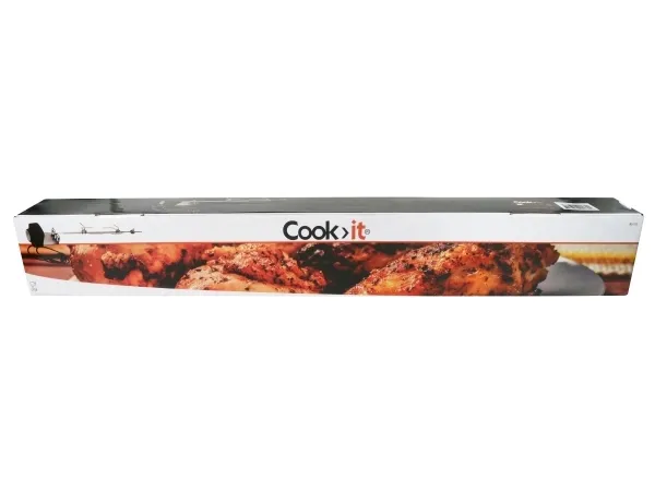 Cook>it Rotisseri rostfritt till gasolgrillar med 3/4 brännare i kra