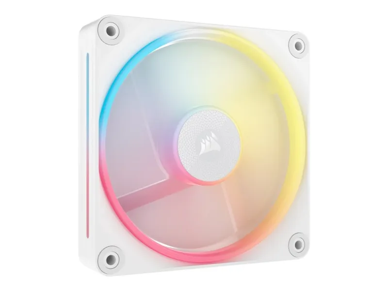 CORSAIR iCUE Link LX120-R RGB – Lådfläkt – omkastat blad – 120 mm – vit
