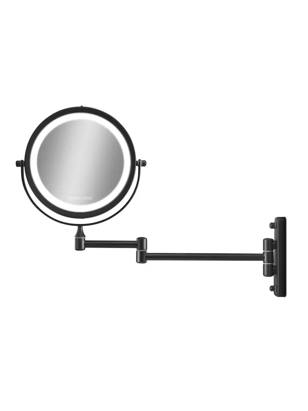 Gillian Jones Double-sided Wall Mirror with LED light Black