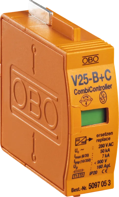 Obo Bettermann 5097053 Patron för överspänningsskydd V25BC0