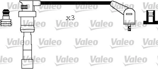Tändkabelsats VALEO 346197