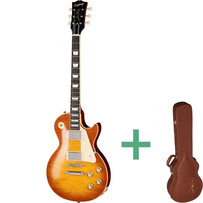 Epiphone 1960 Les Paul Standard Reissue el-gitarr iced tea burst