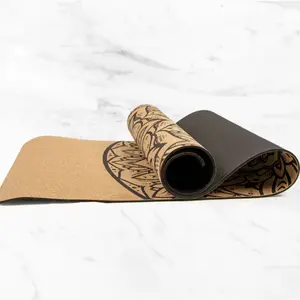 Yogamatta Kork Mandala XL (Extra stor)