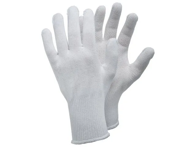 Textilhandske TEGERA 921 noppor vit