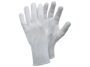 Textilhandske TEGERA 921 noppor vit