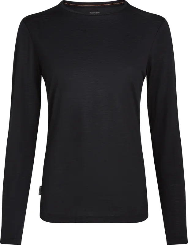 Icebreaker Women’s Merino 125 Cool-Lite Sphere III Long Sleeve Tee Black