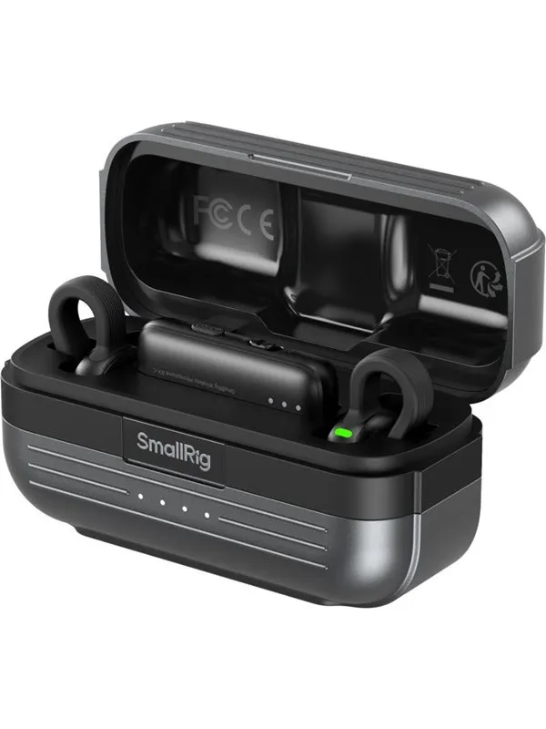 SmallRig 5717 S70-C2 Wireless Microphone with USB-C Adapter for Phones (Black)