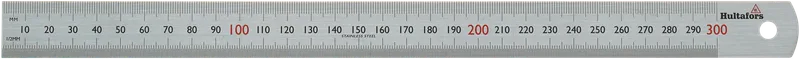 Hultafors STL 300 Stålskala tolerans ±0,3 mm 300 mm