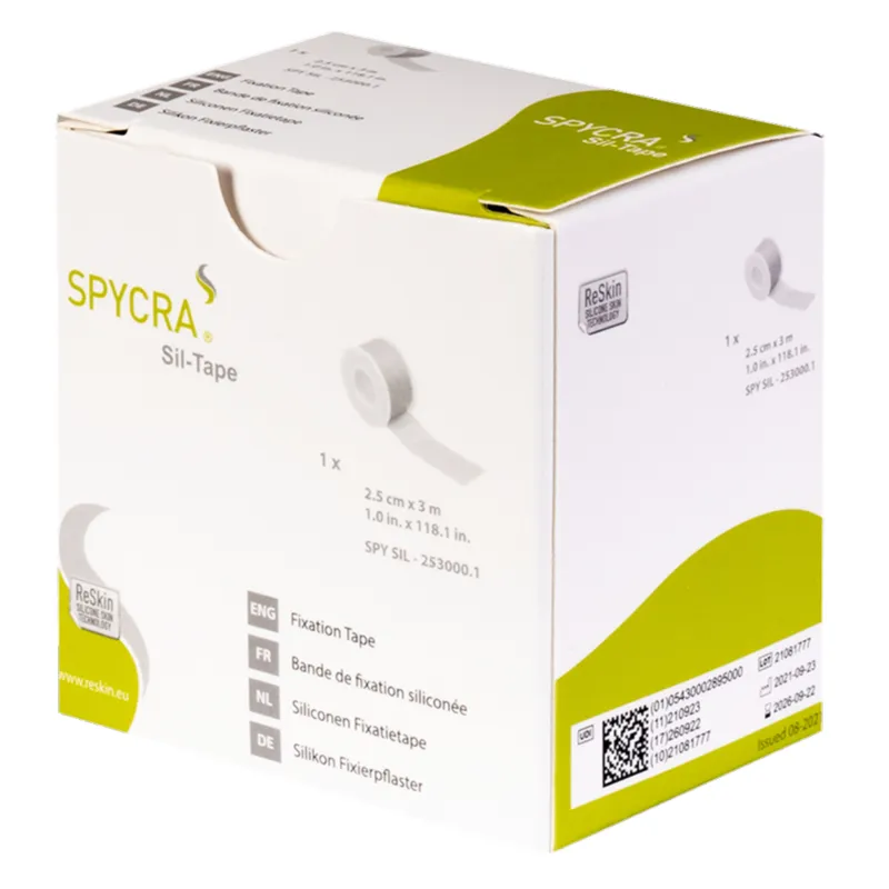 SPYCRA Sil-Tape – Ärrtejp 2,5 cm x 3 m 1 st
