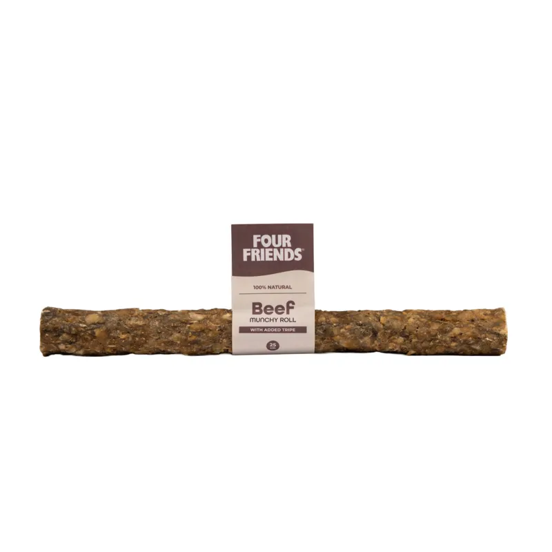 Natural Chews Beef Munchy Roll with Tripe till Hund - 25 cm