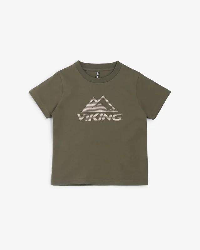 Viking Funtime T-shirt, Olive, 104