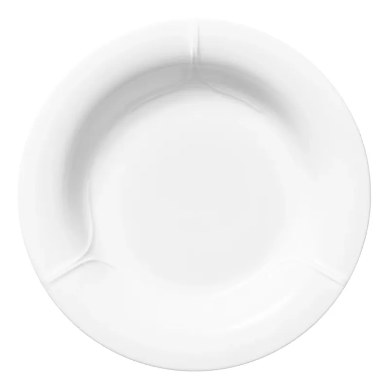 Rörstrand – Pli Blanc – 6 at Djupa Tallrik 23 cm Design Färg & Blanche