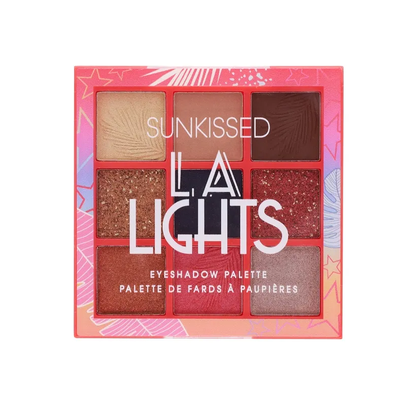 Sunkissed California Dreaming LA Lights Eyeshadow Palette 9×0,9 g