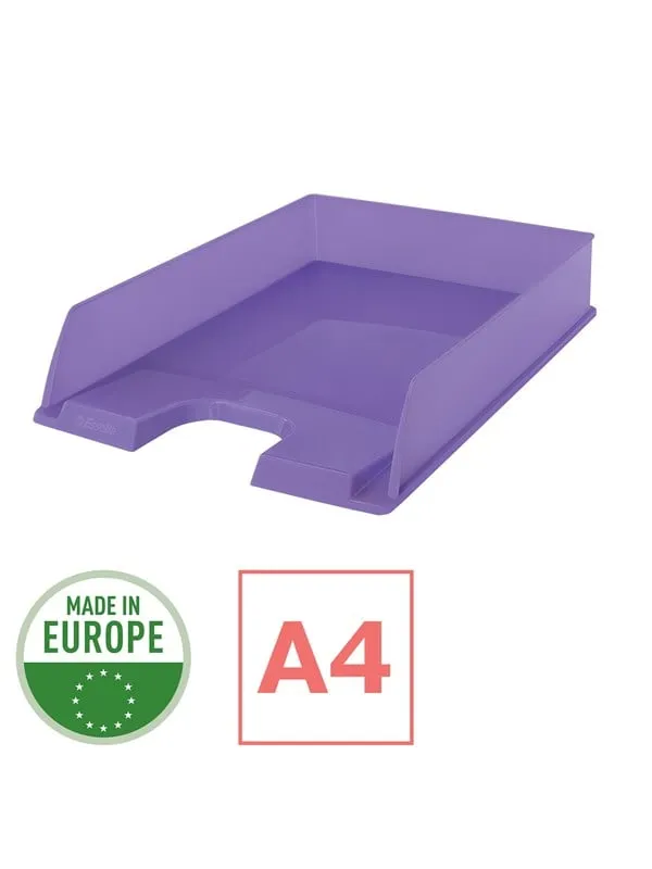 Esselte Colour’Breeze Letter Tray Lavender