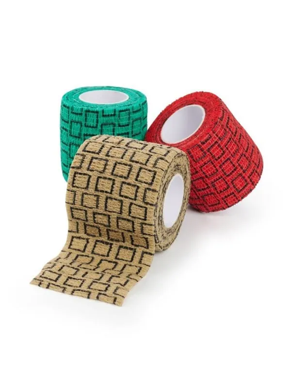 KRUUSE SafeVet® Bandage, 5 cm x 4,5 m, mix färger,