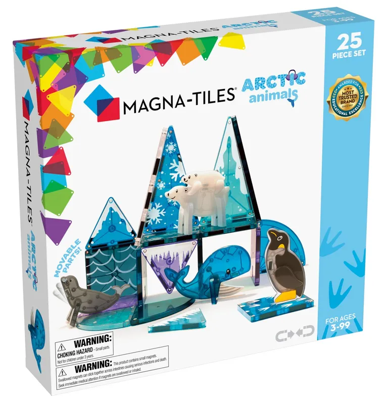 Magna-Tiles Arctic Animals 25 delar – Magna-Tiles – Leksaksaffären