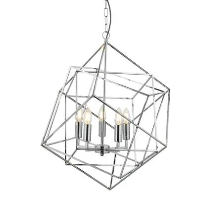 Searchlight - Cube Ø55 - Taklampa - Krom