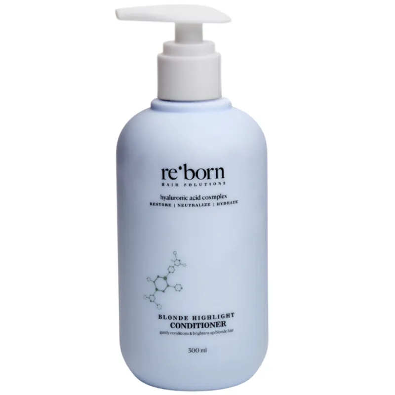 Re-Born Hair Solution Blonde Highlight Conditioner 300 ml