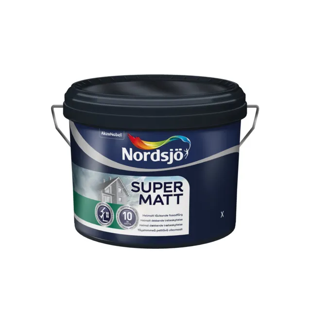 FASADFÄRG NO SUPER MATT BC 2,3 | Beijerbygg Byggmaterial