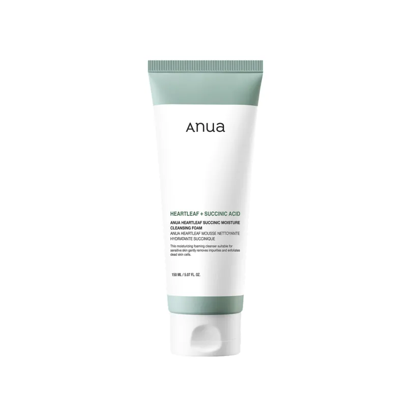 ANUA Anua Heartleaf Succinic Moisture Cleansing Foam 150 ml