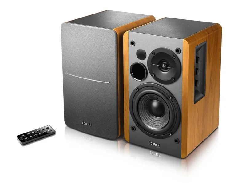 Edifier R1280DB – 2.0 Bluetooth Bookshelf Speakers – 42W – Brown