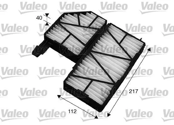 Kupéfilter VALEO 715563