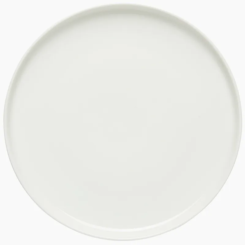 Marimekko Oiva tallrik vit 20 cm