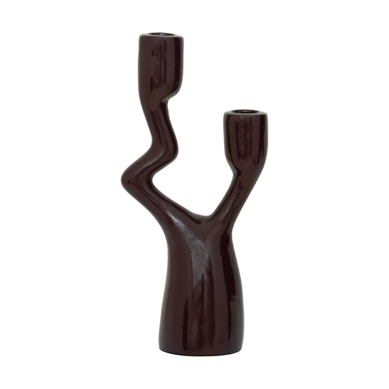 URBAN NATURE CULTURE Adora ljusstake Brown
