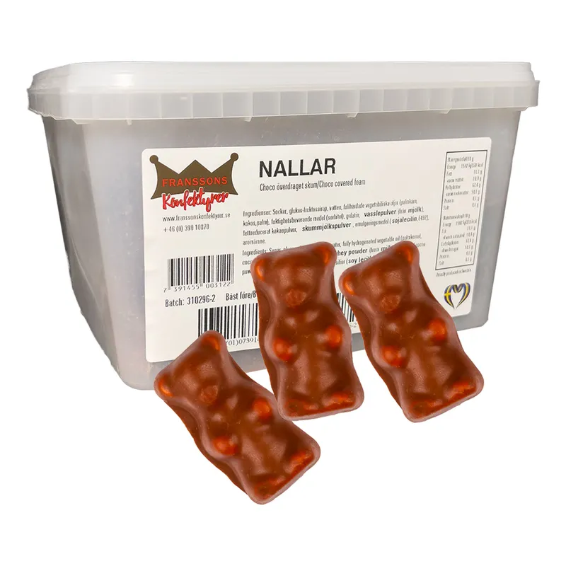 Chokladnallar Storpack – 1,2 kg