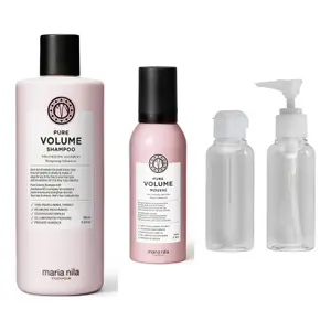 Maria Nila Volume Set Shampoo 350 ml, Mousse 150 ml & Travel Bottle