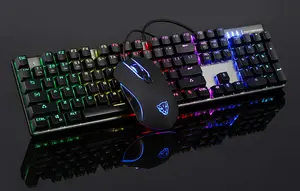 CK888 Gamingset Tangentbord (US Layout) & datormus