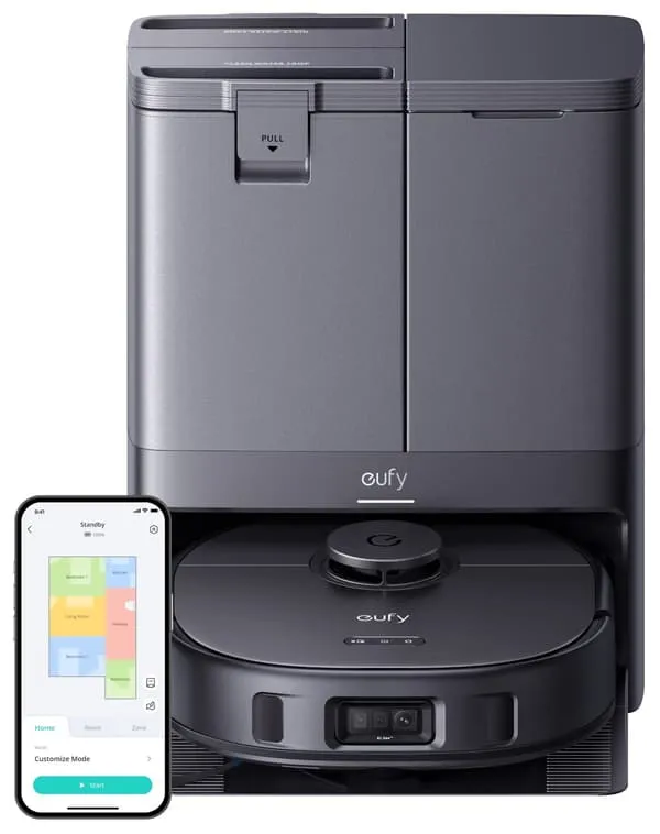 Eufy Robotdammsugare X10 Pro Omni - Black