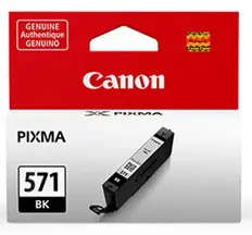 Canon bläckpatron CLI-571BK original svart 7 ml