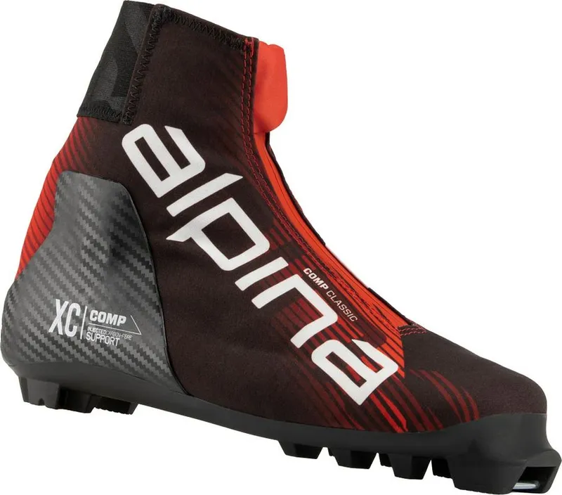 Alpina Unisex Comp Classic Black/Red