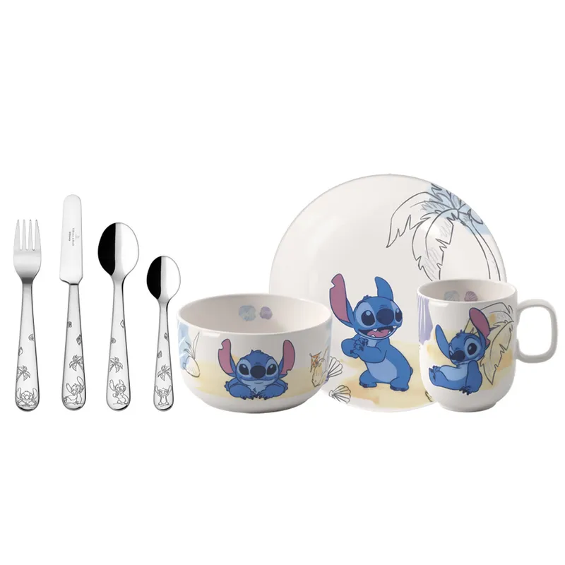 Villeroy & Boch Disney Stitch barnservis 7 delar