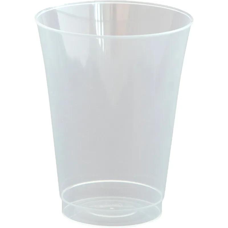 Plastglas flergångs klar 20 cl 50-pack
