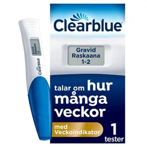 1-pack Clearblue Digitalt Graviditetstest med Veckoindikator