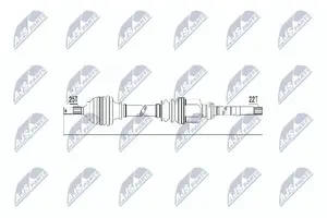 Drivaxel NTY NPW-CT-011