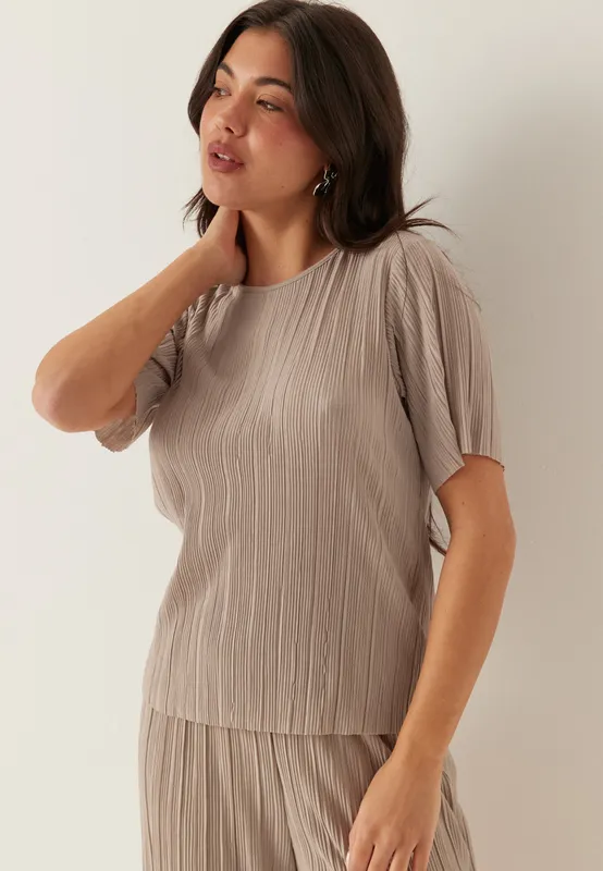 Viplisa O-neck S/S Top (#5368)